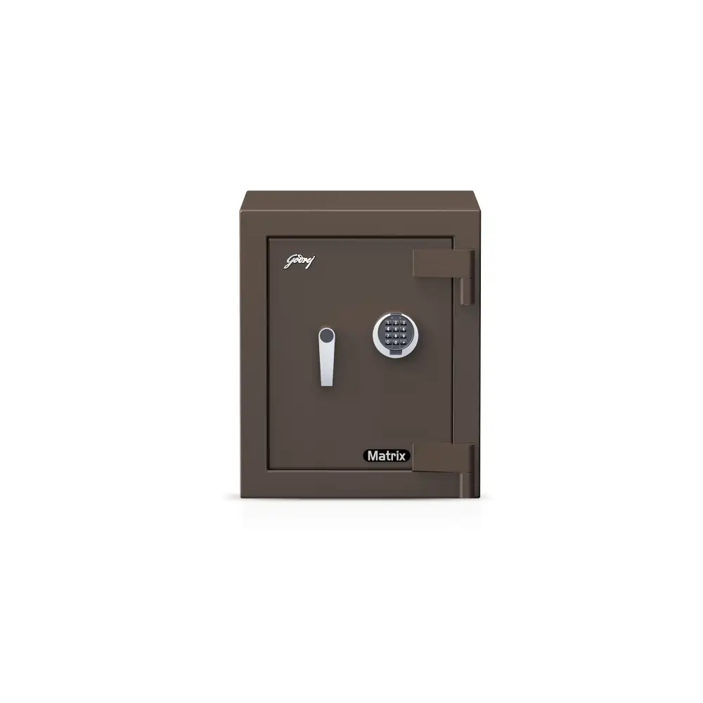 Godrej Matrix 1814 (59L) EL / V6 Digital Safe (Coffee Brown)