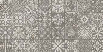 Premium Hexagonal Mandala Decore Vitrified Tile (600x1200mm)