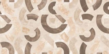 Aura Geometric Beige GVT Tile